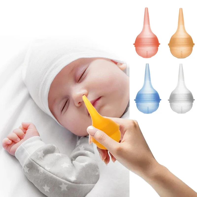 Nasal Aspirator - Reusable Clear Silicone Baby Ear Syringe