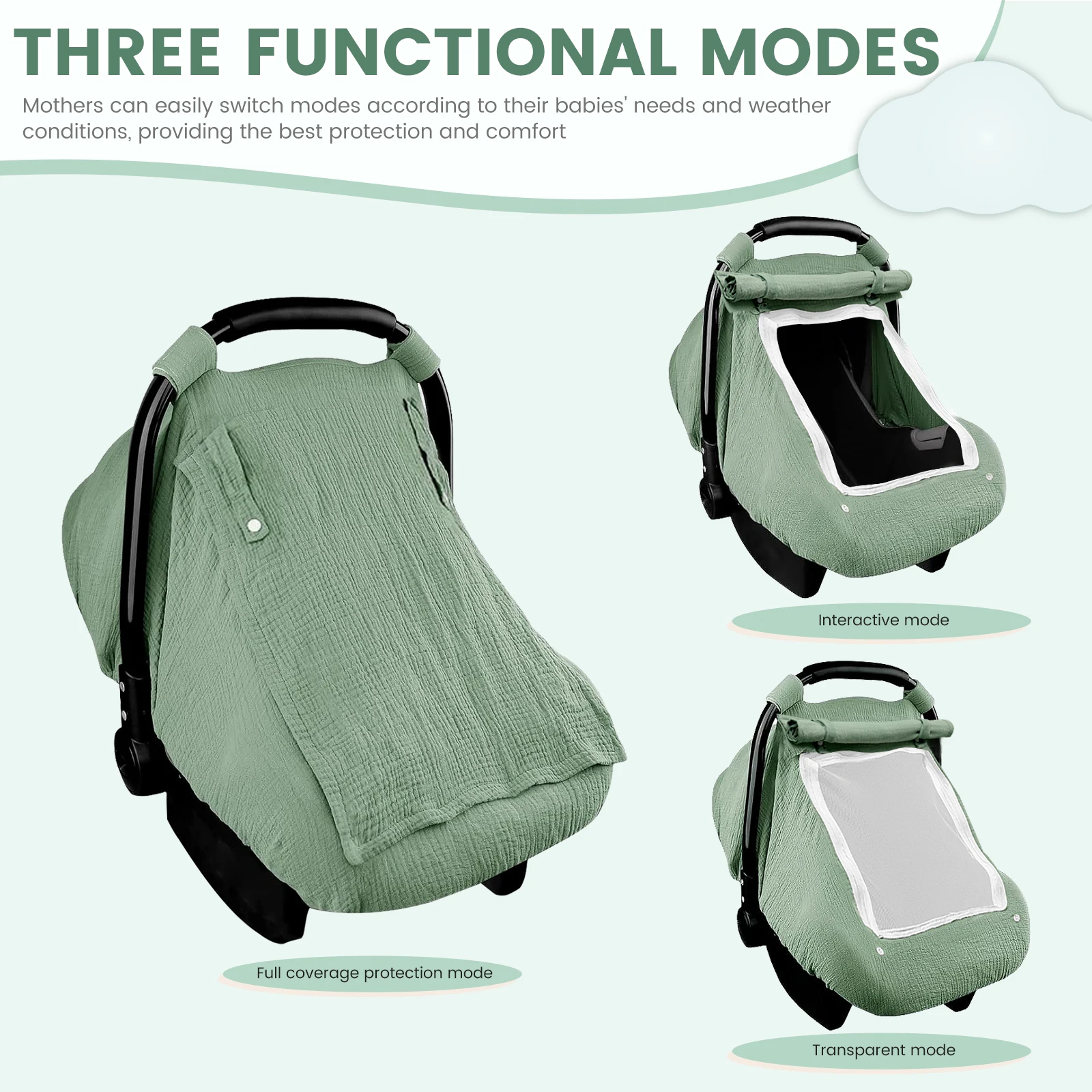 Baby Car Seat Cover Universal  - огляд і ціна Infant Car Seat Cover